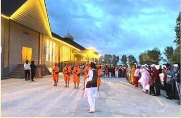 Morning Visit by Gurudwara Sikh Society of Manitoba Dedicated to the Martyrdom Day of Dhan Dhan Shri Guru Arjan Dev Ji from 22nd May 2022 to 1st June