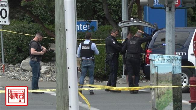 Attempted robbery at a Sanich, BC bank on Tuesday failed, 6 police officers injured in shooting