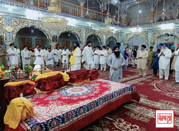 Celebrated the day of martyrdom of Guru Arjan Dev Ji in Peshawar, Pakistan